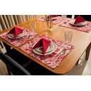 Ver imagem 3 de Conjunto Completo Mesa Posta Portina - Tropical Vivo Porcelana sem Talheres/copos/taças - 16 Peças