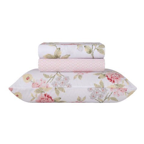 Jogo de Cama Solteiro 180 Fios - Romenia