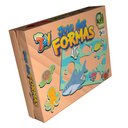 Ver imagem 1 de Brinquedo Jogo Das Formas Animais Marinhos em Mdf +3 Anos Paper Toy