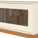 Ver imagem 4 de Rack para Tv até 65 Polegadas Bela 2 Portas Vidro Deslisante Reflecta 180cm -via Nossa - Off e Cedro