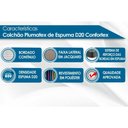 Ver imagem 3 de Colchão Plumatex de Espuma D20 Confortex 138x188x14