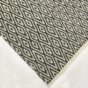 Ver mais imagens de Tapete Lã Square 150x200 Preto/branco