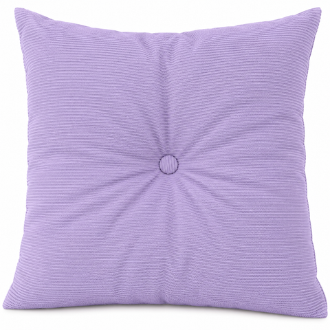 Almofadas com Botão para Sofás e Camas Decorativas un. Diversas Cores Macias:Lilás