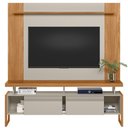 Ver imagem 1 de Rack para Sala com Painel para Tv 55 Pol Esmirna L05 Nature Off White - Lyam Decor