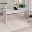 Ver imagem 1 de Mesa Diretor Premium Dinâmica Retangular 170cm sem Gavetas MDP Cinza F5 Office