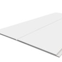 Ver imagem 6 de Painel Lambri MDF Autocolante 180cm Cabeceira ou Rack TV: Branco