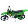 Moto de Motocross de Brinquedo com Apoio - Verde - 1