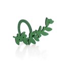 Ver imagem 3 de Porta Guardanapo Natal Folhagem Verde 9,5 cm - D’Rossi