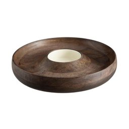 Petisqueira Home Style Blend Acácia 34 cm - 1
