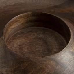 Petisqueira Home Style Blend Acácia 34 cm - 3