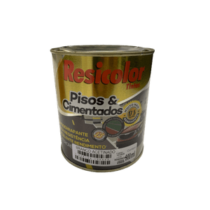 PRETO PISO 0,9L RESICOLOR 0591 PRETO PISO 0,9L ACETINADO RESICOLOR 0591