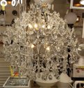 Ver imagem 2 de Lustre Pendente Cristais em Metal Cromado 10E14 80cm PARIS LUZ