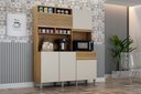 Ver imagem 2 de Armario Cozinha Canastra Valdemoveis Cinamomo/off White