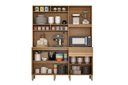 Ver imagem 3 de Armario Cozinha Canastra Valdemoveis Cinamomo/off White
