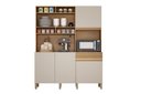 Ver imagem 1 de Armario Cozinha Canastra Valdemoveis Cinamomo/off White