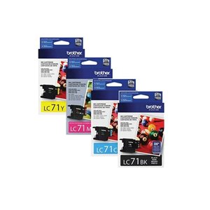 Cartucho Brother Kit Lc71 4 Cores