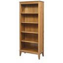 Ver imagem 1 de Estante England 4 Prateleiras Cor Amêndoa 180cm - 62793