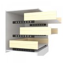 Ver imagem 2 de Cômoda Austin 2 Portas 5 Gavetas - Branco / Demolição Branco / Demolição
