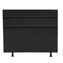 Ver imagem 2 de Cabeceira Estofada Argentina 195cm King Size Para Cama Box Quarto Corino Preto - Gat Magazine