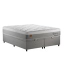 Ver imagem 1 de Conjunto Box Baú Queen 158x198 Sono Design com Massageador, Veneza