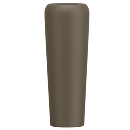 Vaso Decorativo Fibra de Vidro Florida M 80cm Bronze Fosco - 1
