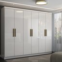 Ver imagem 1 de Guarda-roupa Casal Odisseia 6 Portas 2 Gavetas - Panorama Móveis