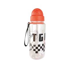Garrafa Com Canudo 500ml Lovit Tigor T. Tigre - Laranja - 1