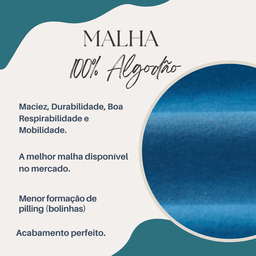 Cobre Leito King 3 Peças Malha Lisa 100% Algodão Denim - 2