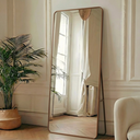 Ver imagem 5 de Espelho Grande Retangular Corpo Inteiro 150 X 60 Cm com Suporte de Chão