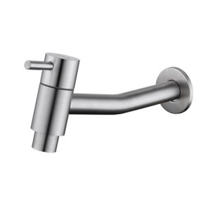 Torneira Inox de Banheiro/Lavatório Design Parede Link Doan NOX10