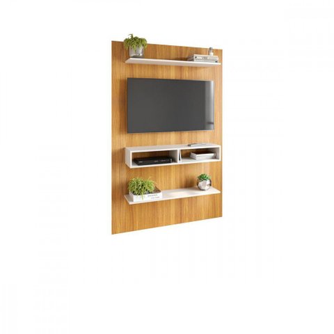 Painel Thor - Mdp 2 Nichos com Prateleiras para Tv até 50 - Fiorello
