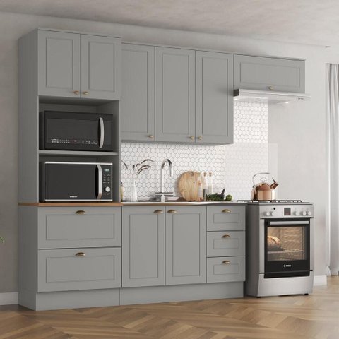 Cozinha Competa 4 Peças com Torre Quente Amy Casa 812