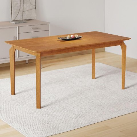 Mesa de Jantar 6 Lugares 180cm Retangular Multimóveis Crjcm-MES005 Cinamomo