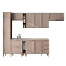 Cozinha Clássica Mdf Completa Modulável Malta Carraro Duna Cor:duna - 5