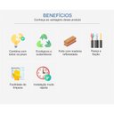 Ver imagem 2 de Rodapé de Mdf Eucafloor Branco 7cm X 15mm X 2,4m