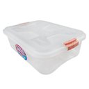 Ver imagem 6 de Caixa Organizadora Transparente Multiuso de 6 Litros