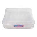 Ver imagem 1 de Caixa Organizadora Transparente Multiuso de 6 Litros