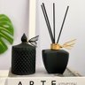 Vela Aromática Perfumada Bamboo Pote Vidro Luxo 180g Cera de Coco - 6