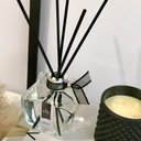 Ver mais imagens de Vela Aromática Perfumada Bamboo Pote Vidro Luxo 180g Cera de Coco