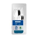 Ver imagem 6 de Faqueiro Tramontina Leme Inox e Cabo Azul 12 Peças