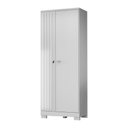 Ver imagem 2 de Guarda-Roupa Solteiro com 2 Portas e Chave 70,5cm Multimóveis CR35679 Branco