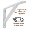 Suporte Mão Francesa 50cm 16 peças Cantoneira p/ Prateleira - 5