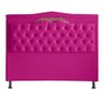 Cabeceira de Cama Box Madri Casal Queen 160cm Suede Rosa Pink - 1