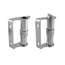 Ver imagem 1 de Puxador Janela Correr com Porta Cadeado Cromado 616004 União Mundial