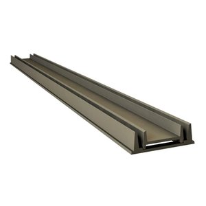 Grelha Invisível Oculta Rebaixada com Caixilho Fendi 100x8cm