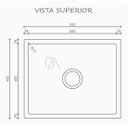 Ver imagem 7 de Cuba de Cozinha Embutir 50 Cm - Branco