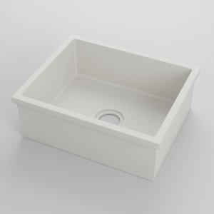 Cuba de Cozinha Embutir 50 Cm - Branco