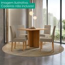 Ver imagem 5 de Mesa de Jantar Tampo sem Vidro 4 Lugares 120x90 cm Helo Carvalho Poliman