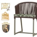 Ver imagem 4 de Mesa com 4 Cadeiras e Noronha Estofado 5 Trama Original Marrom