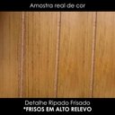 Ver imagem 4 de Kit Cozinha 5 Portas 2 Gavetas 115x188 cm Sicilia Medio Freijo Off Ripado Frisado Poliman
